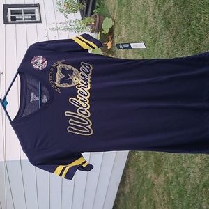 Ladies Mighigan V-Neck Tee